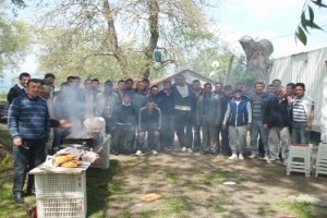 ŞAMPİYONLUĞU MANGAL PARTİSİYLE KUTLADILAR