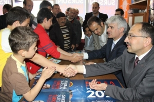 İNEG&Ouml;L'DE AK PARTİ'NİN İLK SE&Ccedil;İM KARARGAHI A&Ccedil;ILDI
