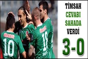 BURSASPOR SAHADA KONUŞTU: 3-0