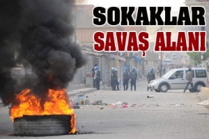 CİZRE SOKAKLARI SAVAŞ ALANINA D&Ouml;ND&Uuml;
