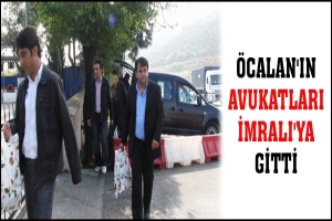 &Ouml;CALAN'IN AVUKATLARI İMRALI'YA GİTTİ