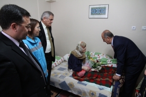 İLK ZİYARET VALİ HARPUT'TAN