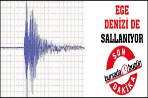 EGE DENİZİ DE SALLANIYOR! MERKEZ &Uuml;SS&Uuml;: GİRİT, ŞİDDETİ: 5.0