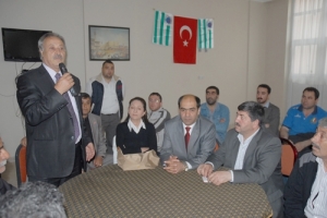 KAFKAS DERNEKLERİNDEN EKİNCİ'YE DESTEK