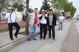 19 MAYIS COŞKUSU FSM BULVARINA TAŞTI