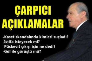 BAH&Ccedil;ELİ'DEN &Ccedil;OK &Ccedil;ARPICI A&Ccedil;IKLAMALAR