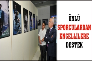 &Uuml;NL&Uuml; SPORCULARDAN ENGELLİLERE DESTEK