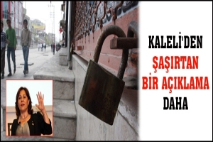 KALELİ'DEN ŞAŞIRTAN BİR A&Ccedil;IKLAMA DAHA