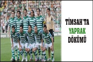 BURSASPOR'DA YAPRAK D&Ouml;K&Uuml;M&Uuml;