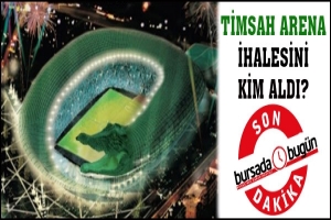 SON DAKİKA... TİMSAH ARENA İHALESİNİ KİM ALDI? TEMELİ NE ZAMAN ATILACAK?