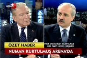 KURTULMUŞ ARENA'DA AK PARTİ'Yİ ELEŞTİRDİ