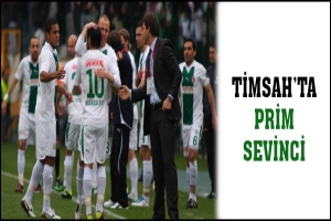BURSASPOR'DA FUTBOLCULARIN PRİM KEYFİ