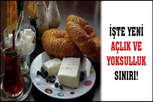 İŞTE YENİ A&Ccedil;LIK VE YOKSULLUK SINIRI!