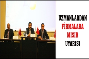 UZMANLARDAN FİRMALARA MISIR UYARISI