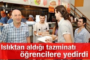 ISLIK&Ccedil;I PROFES&Ouml;R KAZANDIĞI PARAYI &Ouml;ĞRENCİLERE DAĞITACAK