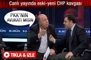 ESKİ CHP'Lİ İLE YENİ CHP'LİNİN CANLI YAYINDA KAVGASI