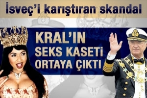 KRALIN SEKS KASEDİ ORTALIĞI KARIŞTIRDI
