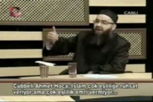 C&Uuml;BBELİ AHMET HOCA'NIN &Ccedil;OK EŞLİLİK YORUMU