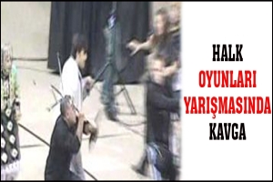 HALK OYUNLARI YARIŞMASINDA KAVGA