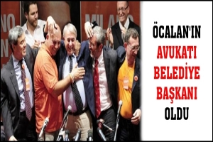&Ouml;CALAN'IN AVUKATI BELEDİYE BAŞKANI OLDU