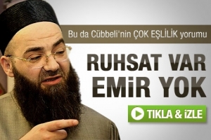 C&Uuml;BBELİ HOCA &Ccedil;OK EŞLİLİK İ&Ccedil;İN NE DEDİ