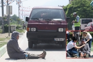 Kanser hastası kadına minib&uuml;s &ccedil;arptı