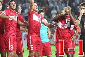3 puanı ka&ccedil;ırdık... Bel&ccedil;ika: 1 T&uuml;rkiye: 1