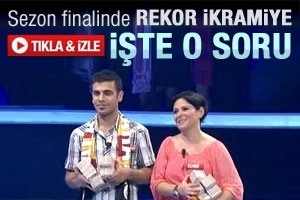 Canlı parada rekor ikramiye