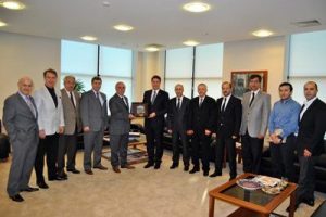 DOSABSİAD BTSO'yu ziyaret etti