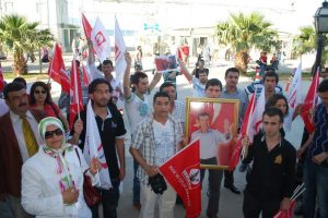 Hepar &uuml;yeleri İmralı irtibat iskelesi'nde a&ccedil;ıklama yaptı