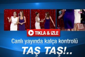 Canlı yayında kal&ccedil;a kontrol&uuml;