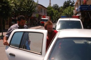 Bankadan hırsızlık yaparken su&ccedil;&uuml;st&uuml; yakalandı