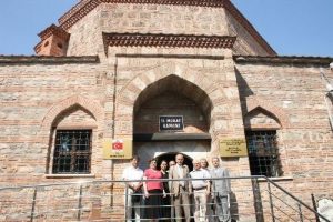 Tarihi hamamda kurs g&ouml;r&uuml;p hayata bağlanıyorlar