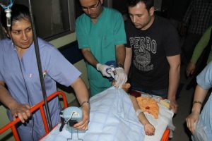 K&uuml;&ccedil;&uuml;k Mustafa 4 g&uuml;n hayata tutunabildi