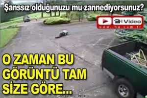 Şanssız olduğunuzu mu hissediyorsunuz. Bu video tam size g&ouml;re