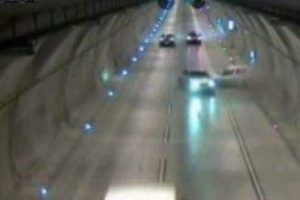 Feci t&uuml;nel kazaları kameraya b&ouml;yle takıldı
