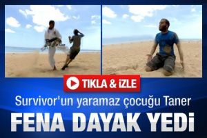 Survivor'un yaramaz &ccedil;ocuğu tekme tokat dayak yedi