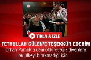 Canlı yayında Fethullah G&uuml;len'e teşekk&uuml;r