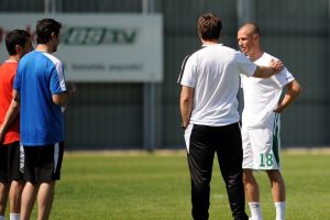 Kenny Miller antrenmanda