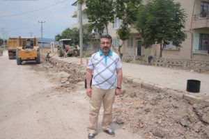 Cihadiye yoluna kanalizasyon