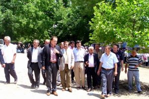 Orhaneli'nde k&ouml;y hayrı
