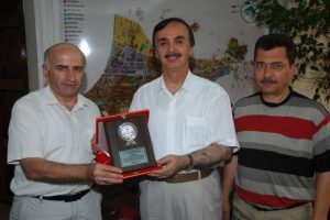 Başkan Keskin'e teşekk&uuml;r ziyareti