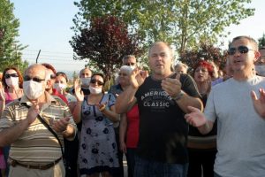 Pis koku i&ccedil;in maskeli eylem
