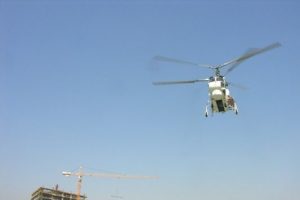 Bursa'nın helikopteri &Ccedil;anakkale'deki yangına merhem oldu