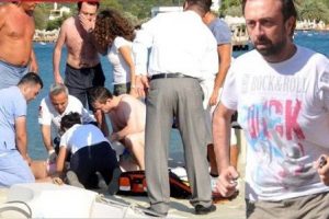 &Uuml;nl&uuml; oyuncuya Bodrum'da kara haber