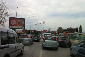 Mudanya yolunda ulaşım &ccedil;ilesi