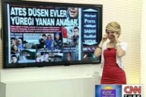 CNN Türk spikeri şehitler için ağladı