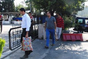 Ter&ouml;rist Başı &Ouml;calan'ın avukatları İmralı'ya gitti