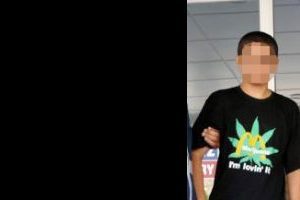13 yaşında esrarla yakalandı