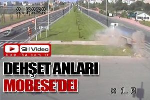 Tır otomobili b&ouml;yle bi&ccedil;ti